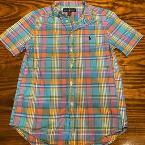 Boys Ralph Lauren Polo collar shirt